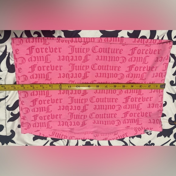 🔥NWOT Forever 21 Pink Tube Top Juicy Couture-size 1x - Picture 4 of 7